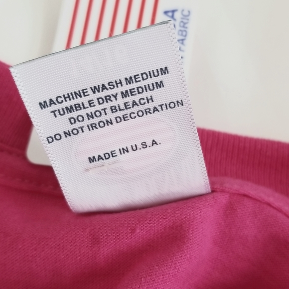 2/$20 Fuchsia Pink Mermaid Shirt San Diego California Print Girls Size 14/16 - Picture 5 of 5